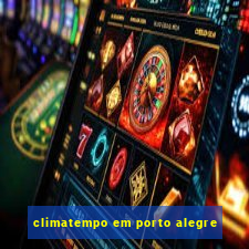 climatempo em porto alegre